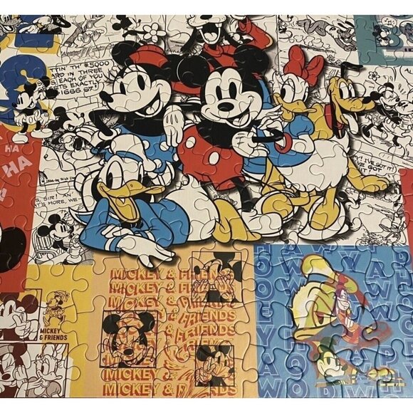 Disney Ceaco Mickey and Friends 300 Oversized Puzzle Pieces 100% COMPLETE - Picture 8 of 10